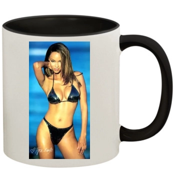 Tyra Banks 11oz Colored Inner & Handle Mug