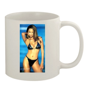 Tyra Banks 11oz White Mug