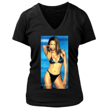 Tyra Banks Women's Deep V-Neck TShirt