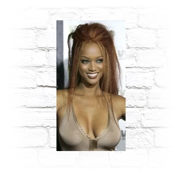 Tyra Banks Metal Wall Art