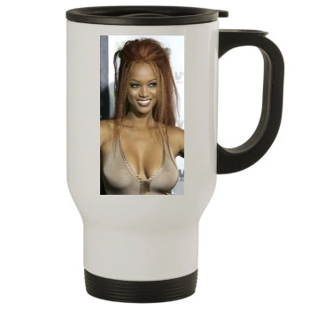 Tyra Banks Stainless Steel Travel Mug