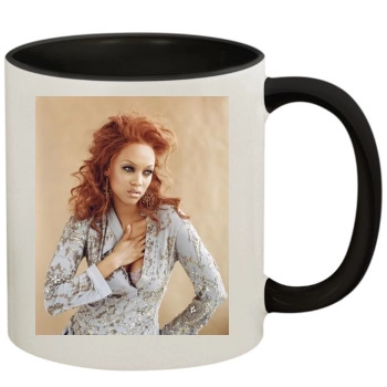 Tyra Banks 11oz Colored Inner & Handle Mug