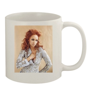 Tyra Banks 11oz White Mug