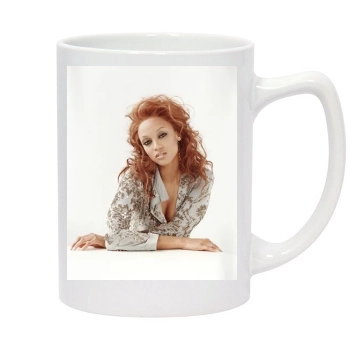 Tyra Banks 14oz White Statesman Mug