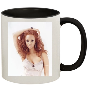 Tyra Banks 11oz Colored Inner & Handle Mug