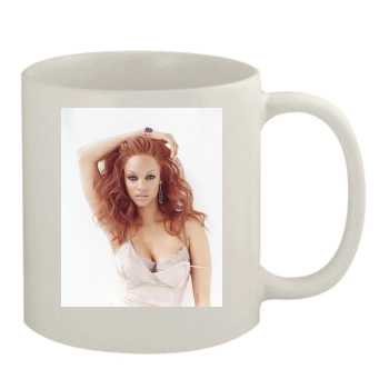 Tyra Banks 11oz White Mug