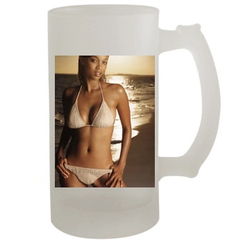 Tyra Banks 16oz Frosted Beer Stein