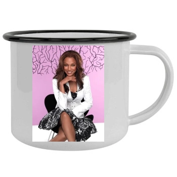 Tyra Banks Camping Mug