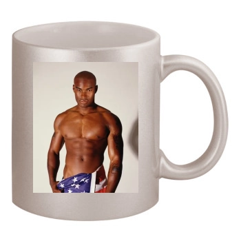 Tyson Beckford 11oz Metallic Silver Mug