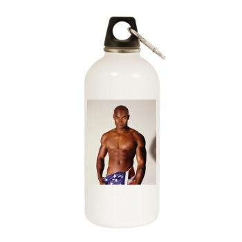 Tyson Beckford White Water Bottle With Carabiner