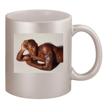 Tyson Beckford 11oz Metallic Silver Mug