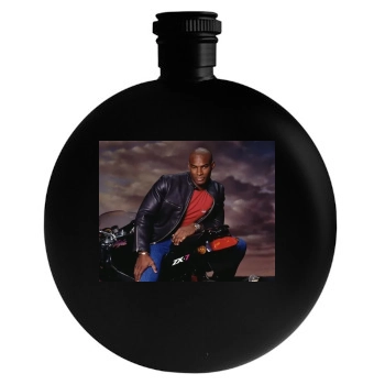 Tyson Beckford Round Flask