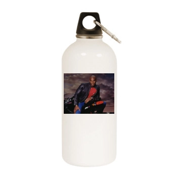 Tyson Beckford White Water Bottle With Carabiner