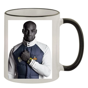 Tyson Beckford 11oz Colored Rim & Handle Mug