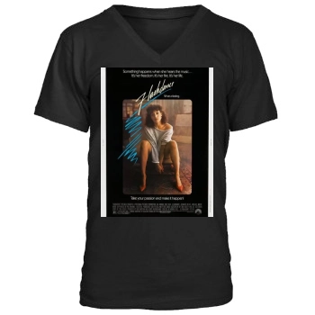 Flashdance (1983) Men's V-Neck T-Shirt