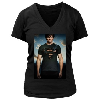 Smallville (2001) Women's Deep V-Neck TShirt