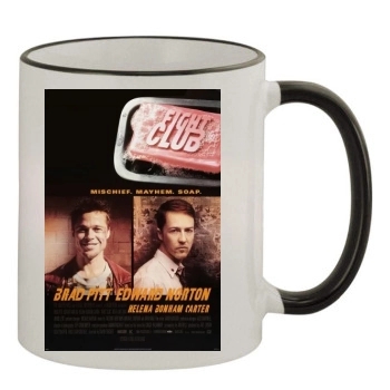 Fight Club (1999) 11oz Colored Rim & Handle Mug