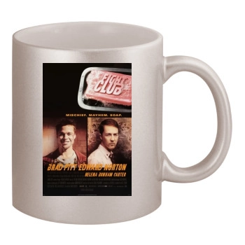 Fight Club (1999) 11oz Metallic Silver Mug