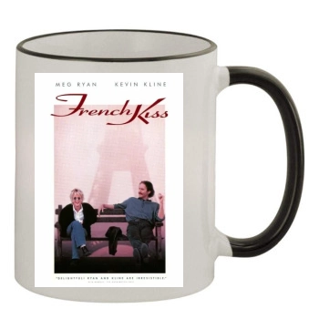 French Kiss (1995) 11oz Colored Rim & Handle Mug