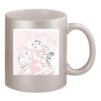 Frownland (2007) 11oz Metallic Silver Mug