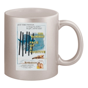 Face of a Fugitive (1959) 11oz Metallic Silver Mug