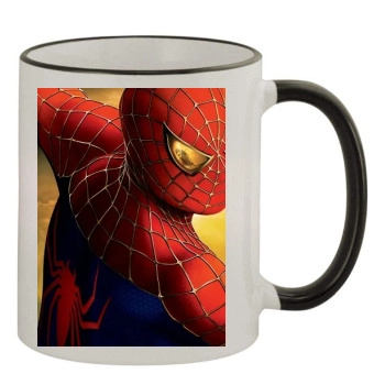 Spider-Man 2 (2004) 11oz Colored Rim & Handle Mug