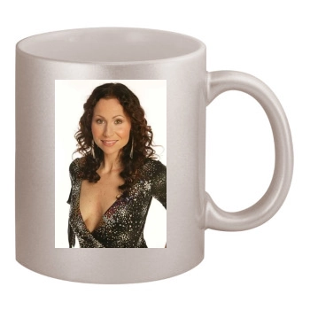 Minnie Driver 11oz Metallic Silver Mug