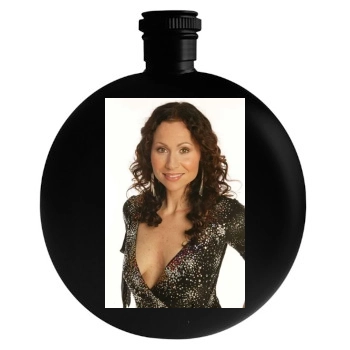 Minnie Driver Round Flask