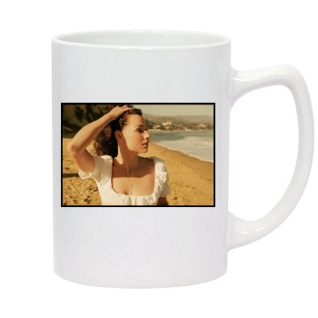 Minnie Driver 14oz White Statesman Mug