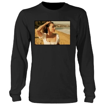 Minnie Driver Men's Heavy Long Sleeve TShirt