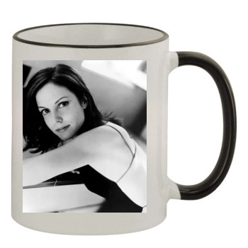 Minnie Driver 11oz Colored Rim & Handle Mug