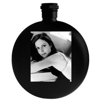 Minnie Driver Round Flask