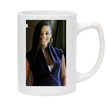 Alicia Keys 14oz White Statesman Mug