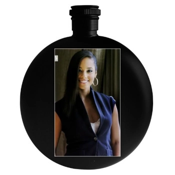 Alicia Keys Round Flask