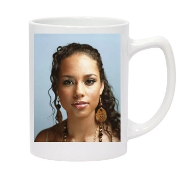 Alicia Keys 14oz White Statesman Mug