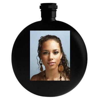 Alicia Keys Round Flask