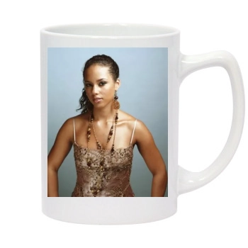 Alicia Keys 14oz White Statesman Mug