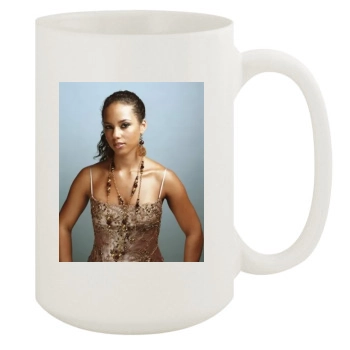 Alicia Keys 15oz White Mug