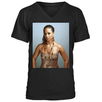 Alicia Keys Men's V-Neck T-Shirt