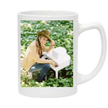 Alicia Keys 14oz White Statesman Mug