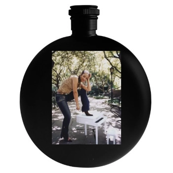 Alicia Keys Round Flask