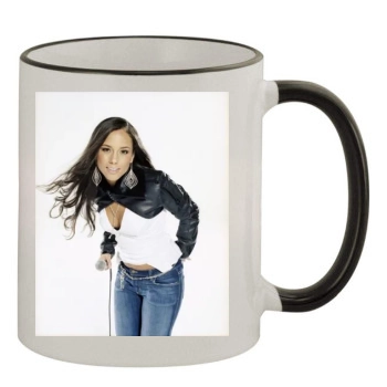 Alicia Keys 11oz Colored Rim & Handle Mug