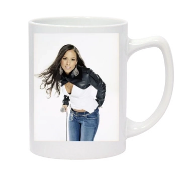 Alicia Keys 14oz White Statesman Mug