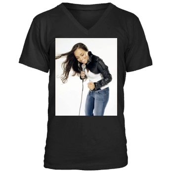 Alicia Keys Men's V-Neck T-Shirt