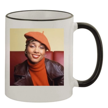 Alicia Keys 11oz Colored Rim & Handle Mug