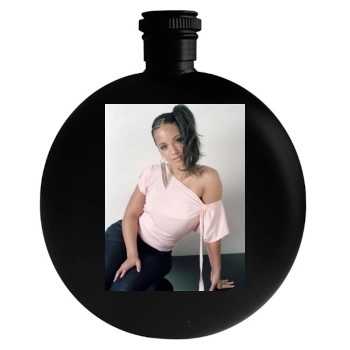 Alicia Keys Round Flask