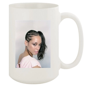 Alicia Keys 15oz White Mug