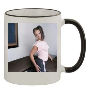 Alicia Keys 11oz Colored Rim & Handle Mug