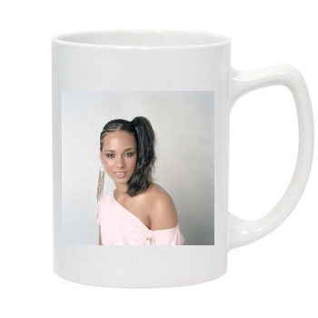 Alicia Keys 14oz White Statesman Mug