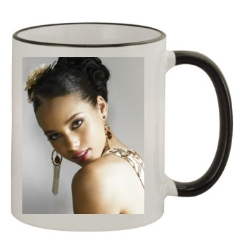 Alicia Keys 11oz Colored Rim & Handle Mug